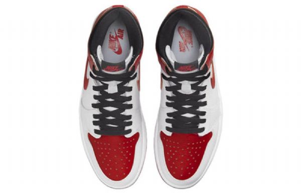 Nike Air Jordan 1 Retro Høje Toppe Og Basketballsko Til Mænd Hvid