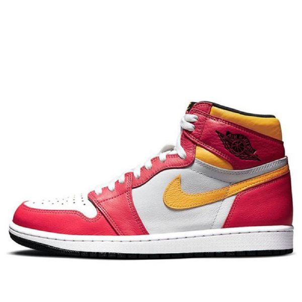 Nike Air Jordan 1 Retro Høje Toppe Og Basketballsko Til Mænd Lyserød