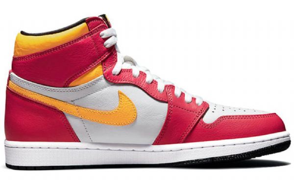 Nike Air Jordan 1 Retro Høje Toppe Og Basketballsko Til Mænd Lyserød