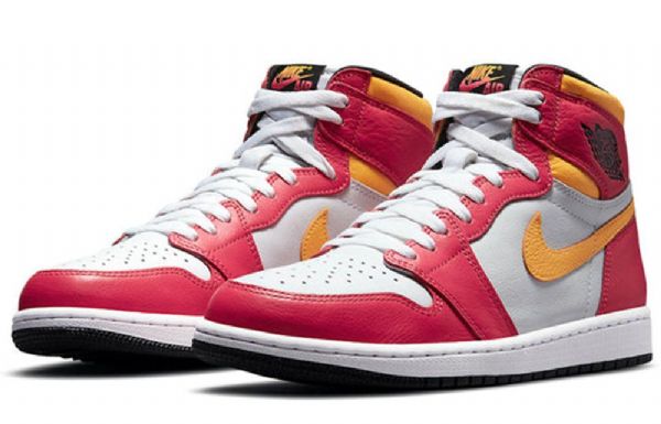 Nike Air Jordan 1 Retro Høje Toppe Og Basketballsko Til Mænd Lyserød