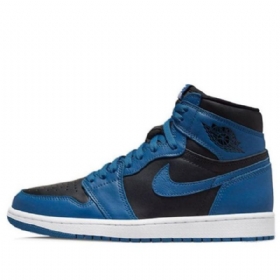 Nike Air Jordan 1 Retro Høje Toppe Og Basketballsko Til Mænd Mørkeblå