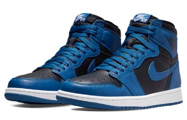 Nike Air Jordan 1 Retro Høje Toppe Og Basketballsko Til Mænd Mørkeblå