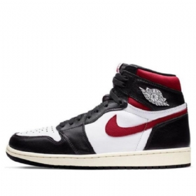 Nike Air Jordan 1 Retro Høje Toppe Og Basketballsko Til Mænd Rød