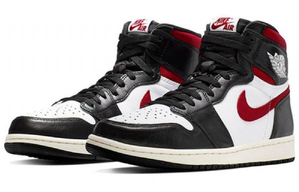 Nike Air Jordan 1 Retro Høje Toppe Og Basketballsko Til Mænd Rød