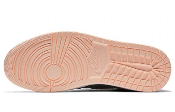 Nike Air Jordan 1 Retro Høje Toppe Og Basketballsko Til Mænd Sort Koral