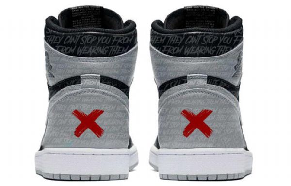 Nike Air Jordan 1 Retro Høje Toppe Og Rebellionaire Basketballsko Til Mænd Sort Grå