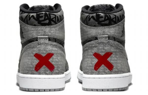 Nike Air Jordan 1 Retro Høje Toppe Og Rebellionaire Basketballsko Til Mænd Sort Grå