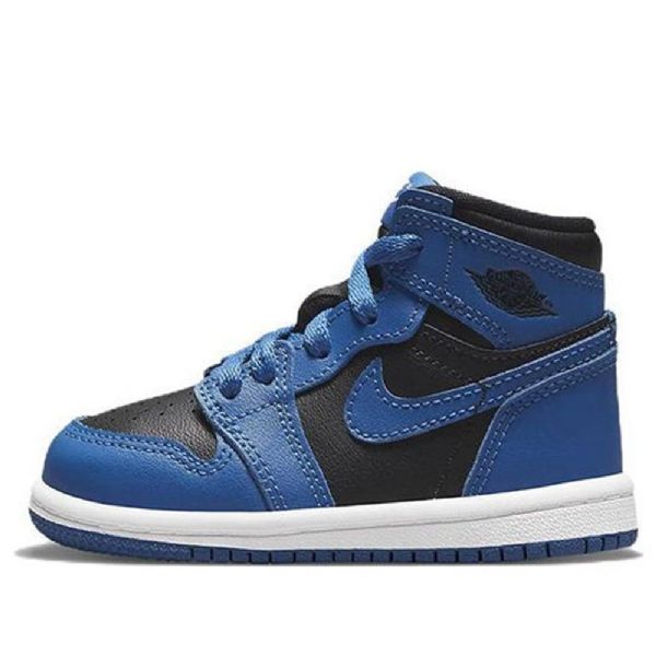 Nike Air Jordan 1 Retro Høje Toppe Og Td Sko Til Børn Mørkeblå