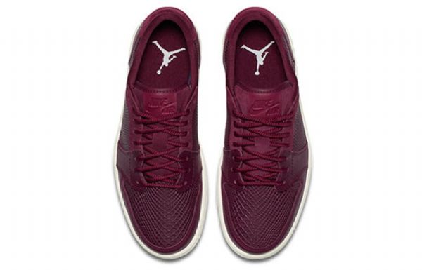 Nike Air Jordan 1 Retro Low Toppe Ns Basketball Sko Til Damer Burgundy