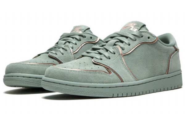 Nike Air Jordan 1 Retro Low Toppe Ns Basketball Sko Til Damer Grøn