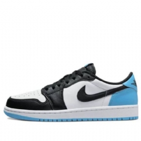 Nike Air Jordan 1 Retro Low Toppe Og Basketball Sko Til Damer Sort Mørkeblå