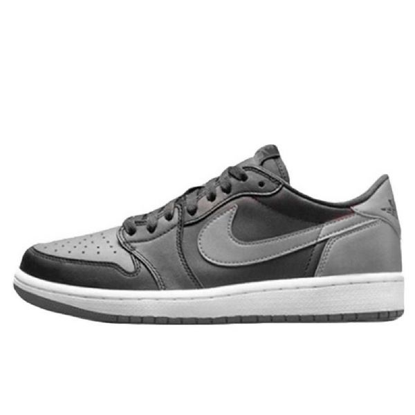 Nike Air Jordan 1 Retro Low Toppe Og Shadow Sko Til Mænd Sort Grå