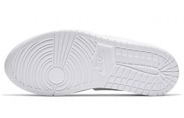 Nike Air Jordan 1 Retro Low Toppe Slip Basketball Sko Til Damer Hvid