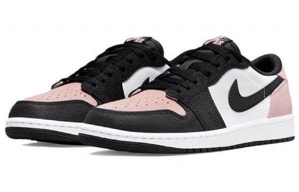 Nike Air Jordan 1 Retro Low Tops Og Basketball Sko Til Mænd Coral