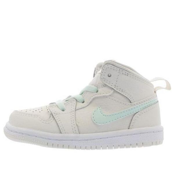 Nike Air Jordan 1 Retro Mid Tops Gt Basketball Sko Til Børn Grå