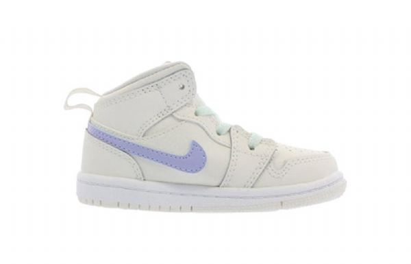 Nike Air Jordan 1 Retro Mid Tops Gt Basketball Sko Til Børn Grå
