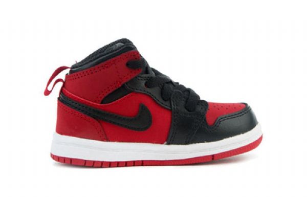 Nike Air Jordan 1 Retro Mid Tops Td Sko Til Børn Rød