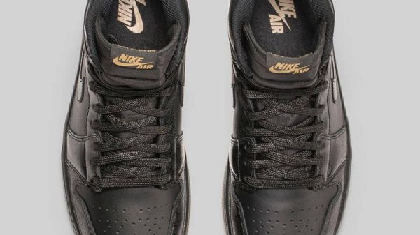 Nike Air Jordan 1 Retro Og Sko Til Mænd Sort