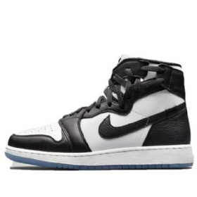 Nike Air Jordan 1 Retro Rebel Basketballsko Til Damer Sort Hvid