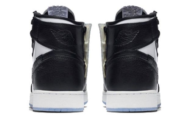Nike Air Jordan 1 Retro Rebel Basketballsko Til Damer Sort Hvid