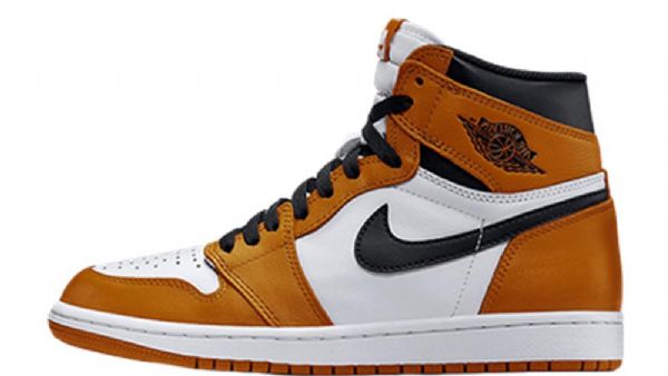 Nike Air Jordan 1 Reverse Shatteredboard Sko Til Mænd Brun Hvid