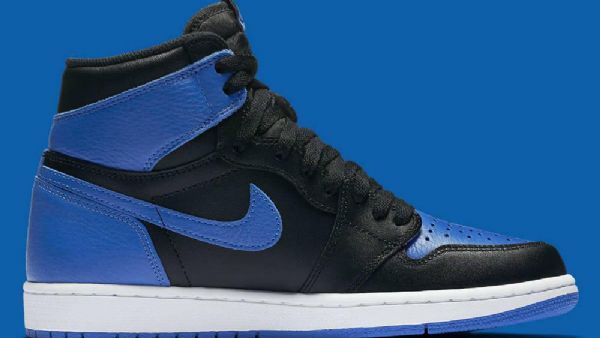 Nike Air Jordan 1 Royal Sko Til Mænd Blå Hvid