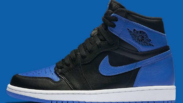 Nike Air Jordan 1 Royal Sko Til Mænd Blå Hvid