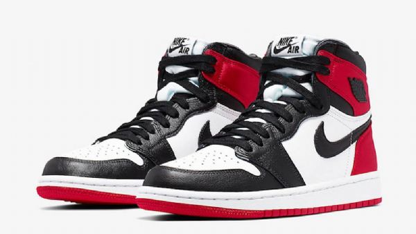 Nike Air Jordan 1 Satin Toe Sko Til Mænd Flerfarvet