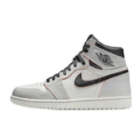 Nike Air Jordan 1 Sb Sko Til Mænd Lysegrå