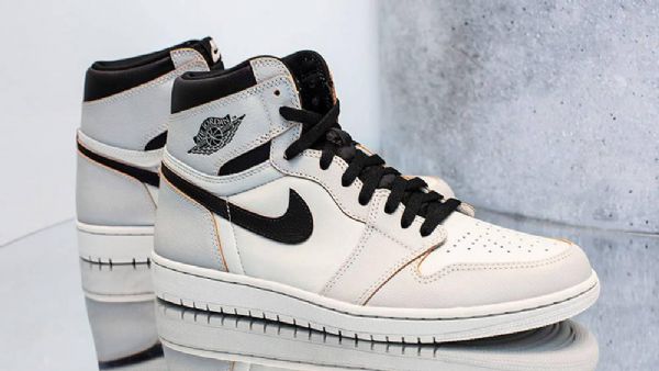 Nike Air Jordan 1 Sb Sko Til Mænd Lysegrå