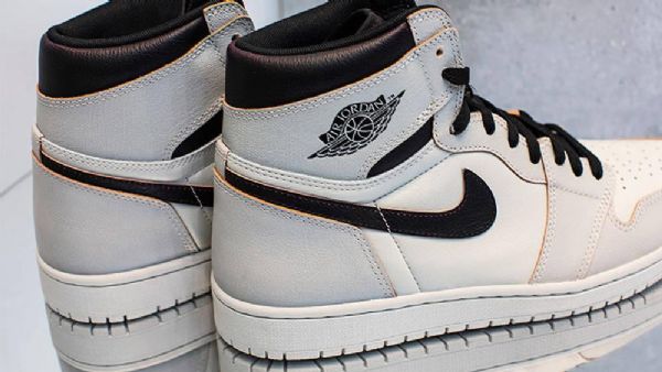 Nike Air Jordan 1 Sb Sko Til Mænd Lysegrå