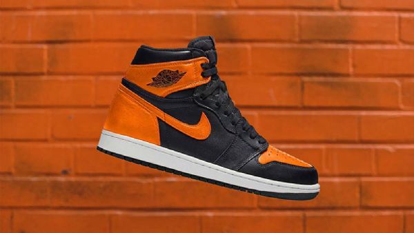 Nike Air Jordan 1 Shatteredboard 3.0 Sko Til Damer Sort Orange
