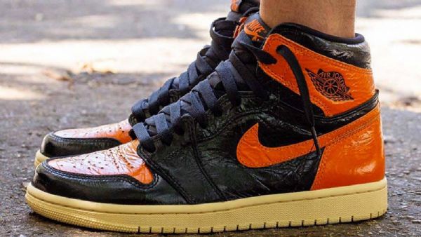 Nike Air Jordan 1 Shatteredboard 3.0 Sko Til Mænd Sort Orange