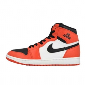Nike Air Jordan 1 Sjælden Air Sko Til Mænd Orange