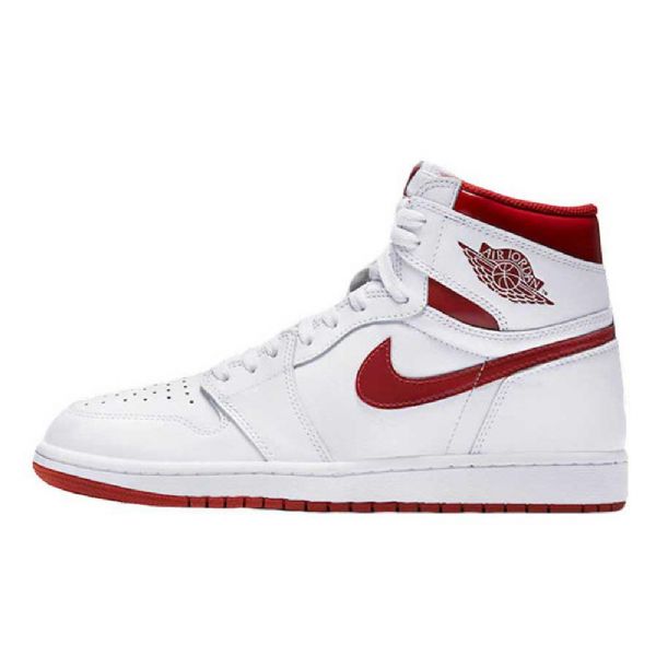 Nike Air Jordan 1 Sko Til Mænd Rød