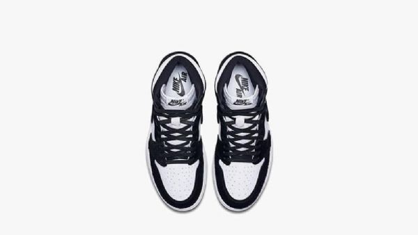 Nike Air Jordan 1 Sko Til Mænd Sort Hvid