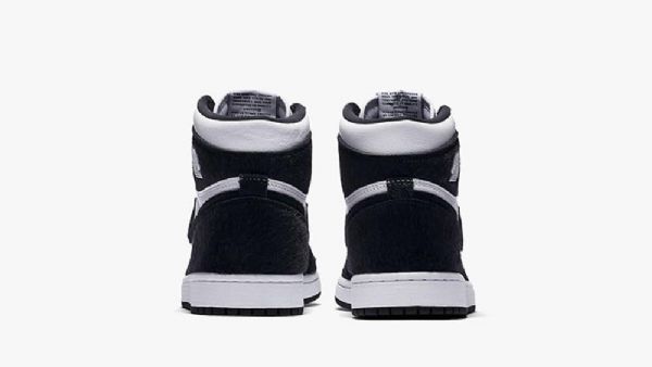 Nike Air Jordan 1 Sko Til Mænd Sort Hvid