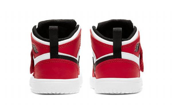 Nike Air Jordan 1 Sky Logo Td Sko Til Børn Rød Sort Hvid