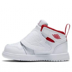 Nike Air Jordan 1 Sky Sko Til Børn Hvid Rød