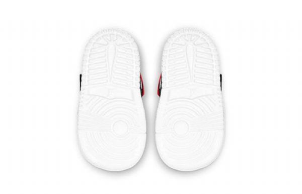 Nike Air Jordan 1 Sky Sko Til Børn Sort Rød