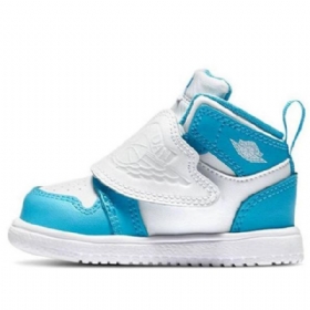 Nike Air Jordan 1 Sky Td Sko Til Børn Hvid Blå