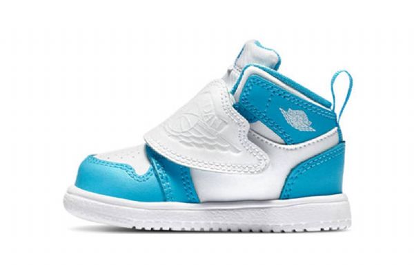 Nike Air Jordan 1 Sky Td Sko Til Børn Hvid Blå