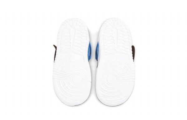 Nike Air Jordan 1 Sky Td Sko Til Børn Sort Blå Hvid