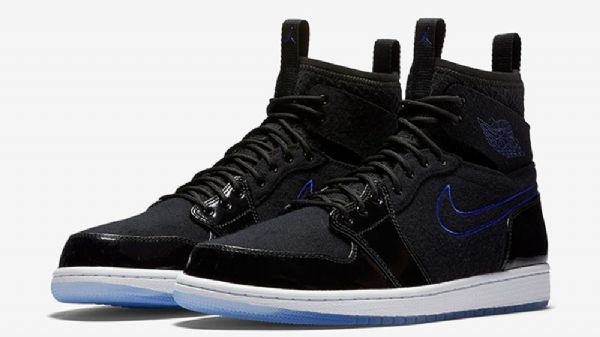 Nike Air Jordan 1 Space Jam Sko Til Mænd Sort