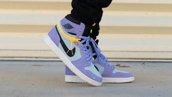 Nike Air Jordan 1 Switch Pulse Sko Til Mænd Lilla