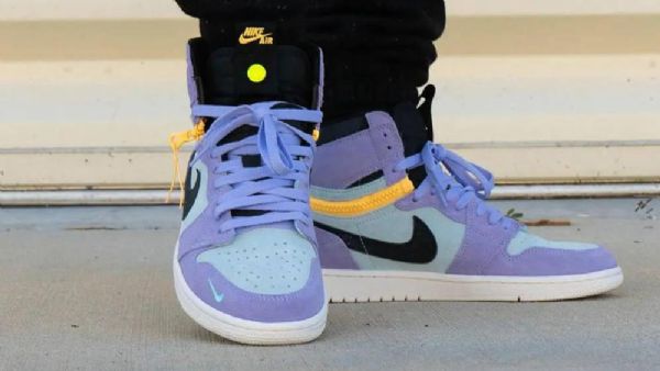 Nike Air Jordan 1 Switch Pulse Sko Til Mænd Lilla