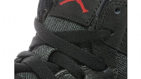 Nike Air Jordan 1 Swoosh Sko Til Mænd Sort Rød