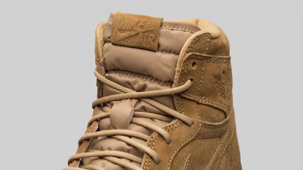 Nike Air Jordan 1 Wheaten Harvest Sko Til Mænd Brun