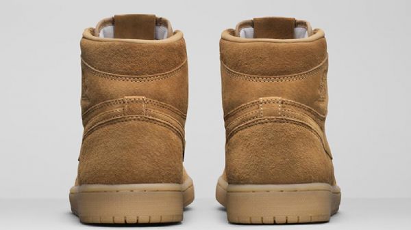 Nike Air Jordan 1 Wheaten Harvest Sko Til Mænd Brun