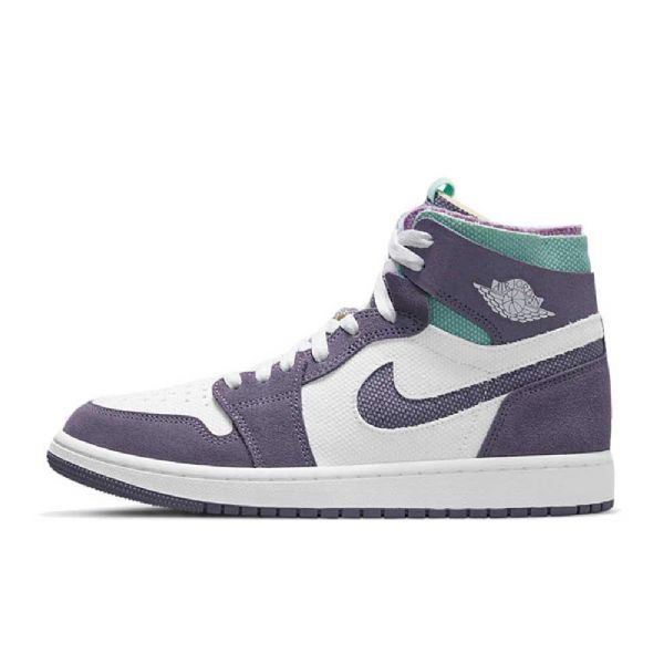Nike Air Jordan 1 Zoom cmft Daybreak Tropical Twist Sko Til Mænd Lilla Hvid